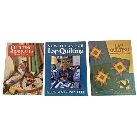 Vintage Quilting Applique Creative Quilters Georgia Bonesteel  Maggie Malone - Picture 4 of 10